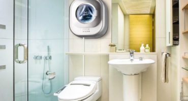 Options pour placer une machine à laver dans la salle de bain