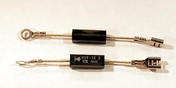 Diodo d’alta tensió per al forn microones: què és i com comprovar