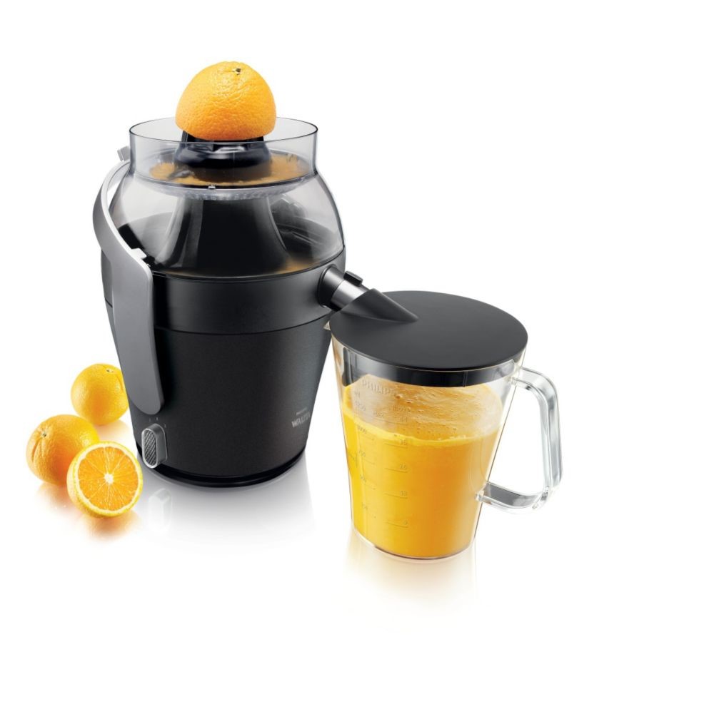 Lille kompakt juicer - sorter og funktioner