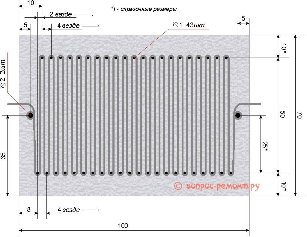 Instructions étape par étape: comment fabriquer vous-même un appareil de chauffage