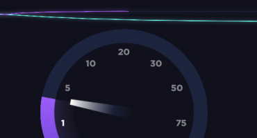 Comprovació de la velocitat d’internet en un ordinador portàtil